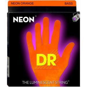 DR NBGO-45 NOB ORANGE CORDE PER BASSO ELETTRICO FLUORESCENTI NBGO45
