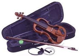CARLO GIORDANO EV201 VIOLINO ELETTRICO SILENT CON CUSTODIA EV-201