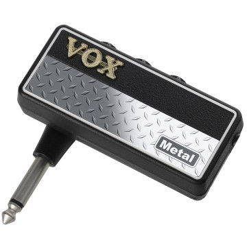 VOX AMPLUG 2 METAL MINI AMPLIFICATORE A JACK PER CHITARRA IN CUFFIA