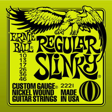 ERNIE BALL 2221 010/046 MUTA DI CORDE PER CHITARRA ELETTRICA