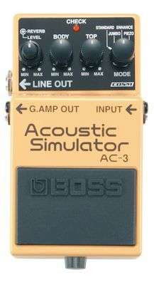 Boss AC3  Acoustic Simulator Effetto a Pedale Per Chitarra