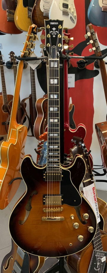 YAMAHA SA2200 BS CHITARRA ELETTRICA JAZZ SEMI-ACUSTICA HOLLOW BODY SA-2200 SUNBURST