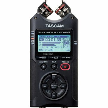 TASCAM DR-40-X REGISTRATORE DIGITALE PALMARE A 4 CANALI CON INTERFACCIA AUDIO USB 2 IN / 2 OUT DR40X