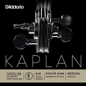 D'ADDARIO KAPLAN KS311W 4/4M MEDIUM CORDA VIOLINO MI ANTIFISCHIO