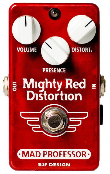 MAD PROFESSOR MIGHTY RED DISTORTION PEDALE PEDALINO  DISTORSORE PER CHITARRA