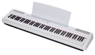 YAMAHA P125 WH BIANCO PIANO PIANOFORTE DIGITALE DA PALCO 88 TASTI PESATI P-125WH