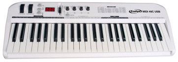 PRODIPE 49C MASTER KEYBOARD USB MIDI 49 TASTI SEMIPESATI 49-C