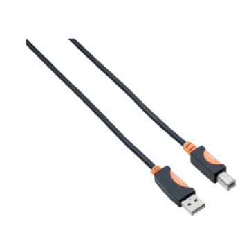 BESPECO SLAB180 CAVO PROFESSIONALE USB PER STAMPANTE REALIZZATO CON CONNETTORI TIPO A - B 1,8 METRI SLAB-180