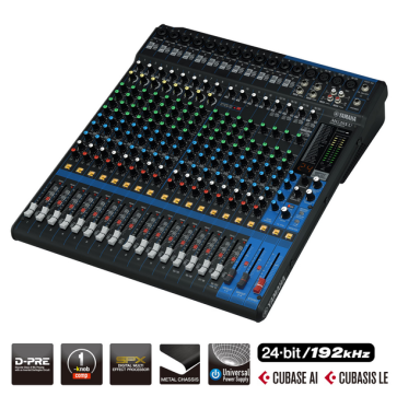 YAMAHA MG20XU MIXER ANALOGICO 20 CANALI USB CON EFFETTI MG-20-XU