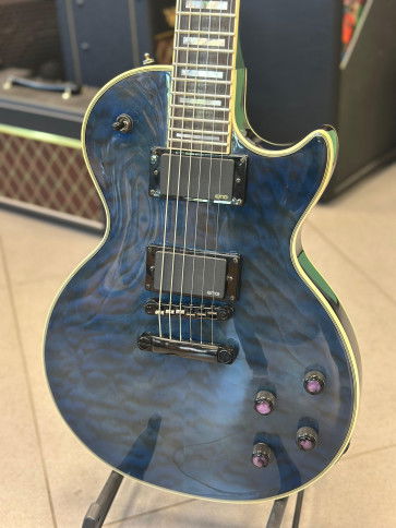  EPIPHONE LES PAUL CUSTOM PROPHERLY BLU OCCASSIONE USATA IN GARANZIA 12 MESI