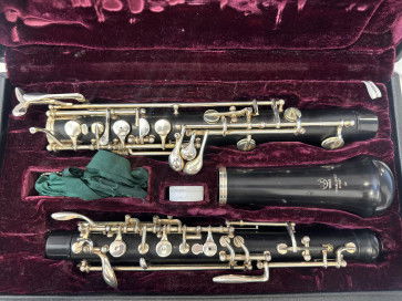 YAMAHA YOB241-40 OBOE DA STUDIO IN ABS CON LEVA DEL DOPPIO FA YOB24140 OCCASIONE USATO IN GARANZIA 12 MESI