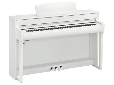 YAMAHA CLP745WH WHITE BIANCO CLAVINOVA PIANO PIANOFORTE DIGITALE CON MOBILE 88 TASTI PESATI CLP-745-WH