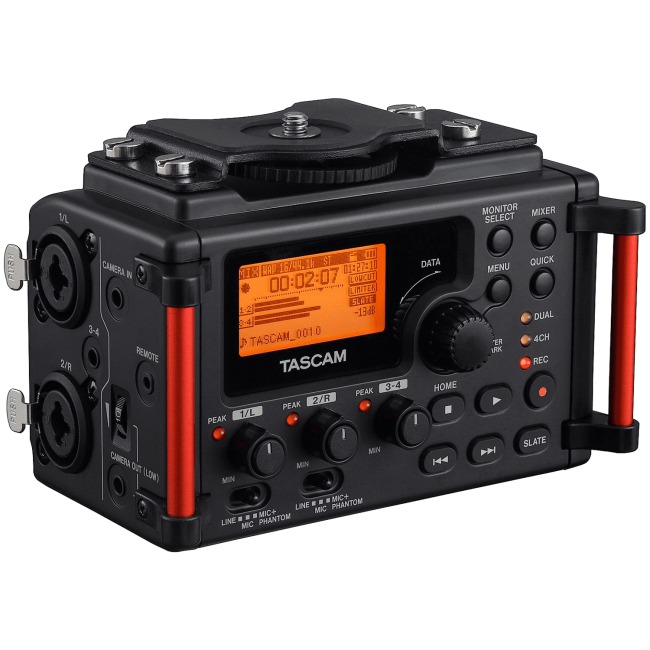 TASCAM DR60D MK2 REGISTRATORE REGISTRATORE PORTATILE PER VIDEO E FOTOCAMERE  DR-60-D- MKII Nuovo