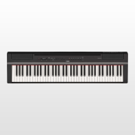 YAMAHA P121B PIANO PIANOFORTE DIGITALE DA PALCO 73 TASTI PESATI BLACK P-121-B