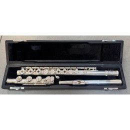 RIPA R1200SOIB FLAUTO PROFESSIONALE IN ARGENTO MASSICCIO CON MOLLE IN ORO BIANCO 10K