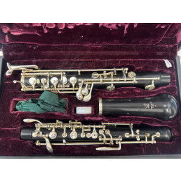 YAMAHA YOB241-40 OBOE DA STUDIO IN ABS CON LEVA DEL DOPPIO FA YOB24140 OCCASIONE USATO IN GARANZIA 12 MESI
