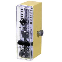 WITTNER TAKTELL METRONOMO MECCANICO SUPER MINI COLORE AVORIO