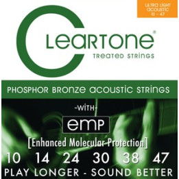 CLEARTONE CL7410-12 MUTA DI 12 CORDE PER CHITARRA ACUSTICA 10-47  CL-7410-12