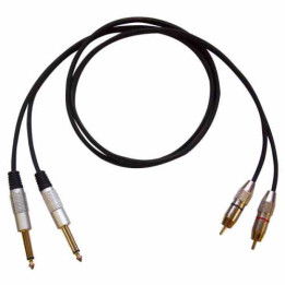 BESPECO RCJJ600 CAVO 2 RCA - 2 JACK MT  3 RC-JJ-600