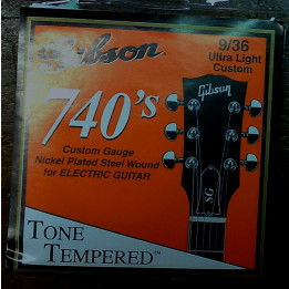 GIBSON G-740-ULC MUTA DI CORDE PER CHITARRA 9-36 G-740ULC