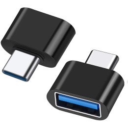 LEIZHAN Adattatore USB C a USB 3.0, Adattatore Tipo-C a USB 3.0 con OTG Connettore Alta velocità Compatibile con MacBook PRO 2019/2018, Samsung Galaxy S8/S9/S10