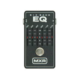 MXR DUNLOP M109S SIX BAND GRAPHIC EQUALIZER PEDALE EQUALIZZATORE PER CHITARRA  M-109-S