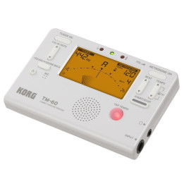 KORG TM60WH ACCORDATORE METRONOMO DIGITALE TM-60-WH COLORE BIANCO