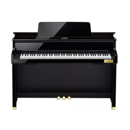 CASIO GRAND HYBRID GP-510 PIANO PIANOFORTE DIGITALE 88 TASTI PESATI CON MOBILE NERO LUCIDO MECCANICA VERA GP510