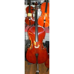 SAKURA VIOLONCELLO 4/4 CON CUSTODIA E ACCESSORI