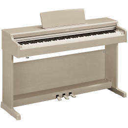 YAMAHA YDP165WA ARIUS PIANO PIANOFORTE DIGITALE 88 TASTI CON MOBILE  YDP-165-WHITE ASH