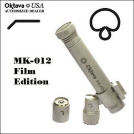 OKTAVA MK-012-01 MOVIE SET SILVER MICROFONO A CONDENSATORE DIAFRAMMA STRETTO CAPSULA INTERCAMBIABILE
