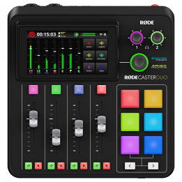 RODE RODECASTER DUO STUDIO DI PRODUZIONE AUDIO NERO 