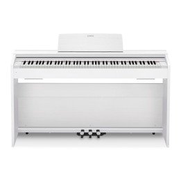 CASIO PRIVIA PX870 WE WHITE PIANO PIANOFORTE DIGITALE BIANCO  88 TASTI PESATI CON MOBILE PX-870 WH