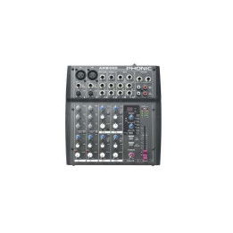 Phonic AM240D Mixer Passivo 4 Canali Con Effetti