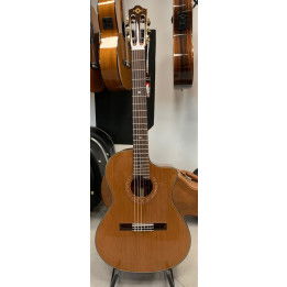 MARTINEZ MP-14MH-CE CHITARRA CLASSICA ELETTRIFICATA SPALLA MANCANTE CON CUSTODIA MORBIDA