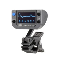 KORG AW-OTG-POLY POLYPHONIC CLIP-ON TUNER  ACCORDATORE CLIP-ON POLIFONICO PER CHITARRA  