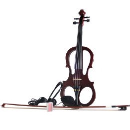 SOUNDSATION E-MASTER Violino elettrico 4/4 con astuccio, arco e cuffie