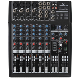 SOUNDSATION NEOMIX 402UFX  MIXER 6 CANALI CON EFFETTI E SCHEDA AUDIO USB