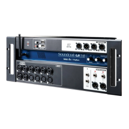 SOUNDCRAFT UI16 MIXER DIGITALE 16 CANALI CONTROLLABILE DA REMOTO 