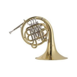 J. MICHEAL 444045 BFH600 CORNO BABY FRANCESE IN SIB A TRE CILINDRI CON CUSTODIA