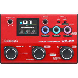 BOSS ROLAND VE22 PROCESSORE DI EFFETTI PER VOCE E PREAMP MICROFONICO VE-22