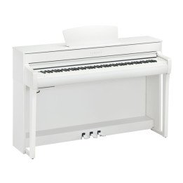 YAMAHA CLP735WH WHITE BIANCO CLAVINOVA PIANO PIANOFORTE DIGITALE CON MOBILE 88 TASTI PESATI CLP-735-WH