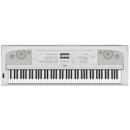 YAMAHA DGX670 WH PIANO PIANOFORTE DIGITALE 88 TASTI PESATI BIANCO CON ARRANGER DGX-670WH
