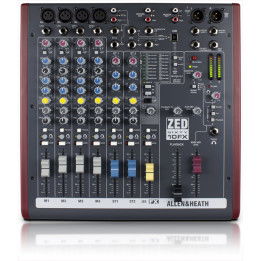 ALLEN & HEATH ZED60-10FX MIXER 10 CANALI USB CON EFFETTI  ZED-60-10-FX