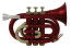 Roy Benson gewa PT-101R TROMBA POCKET SIB ROSSA SERIE STUDENT